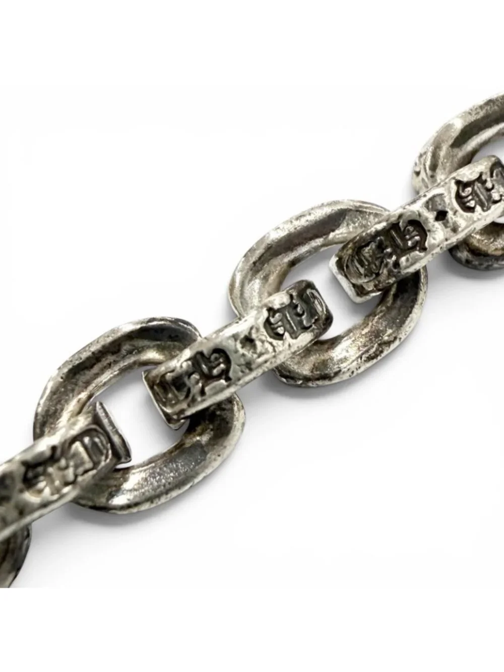 Chrome Hearts Paper Chain 20 925 14k Necklace Silver 20 Inch